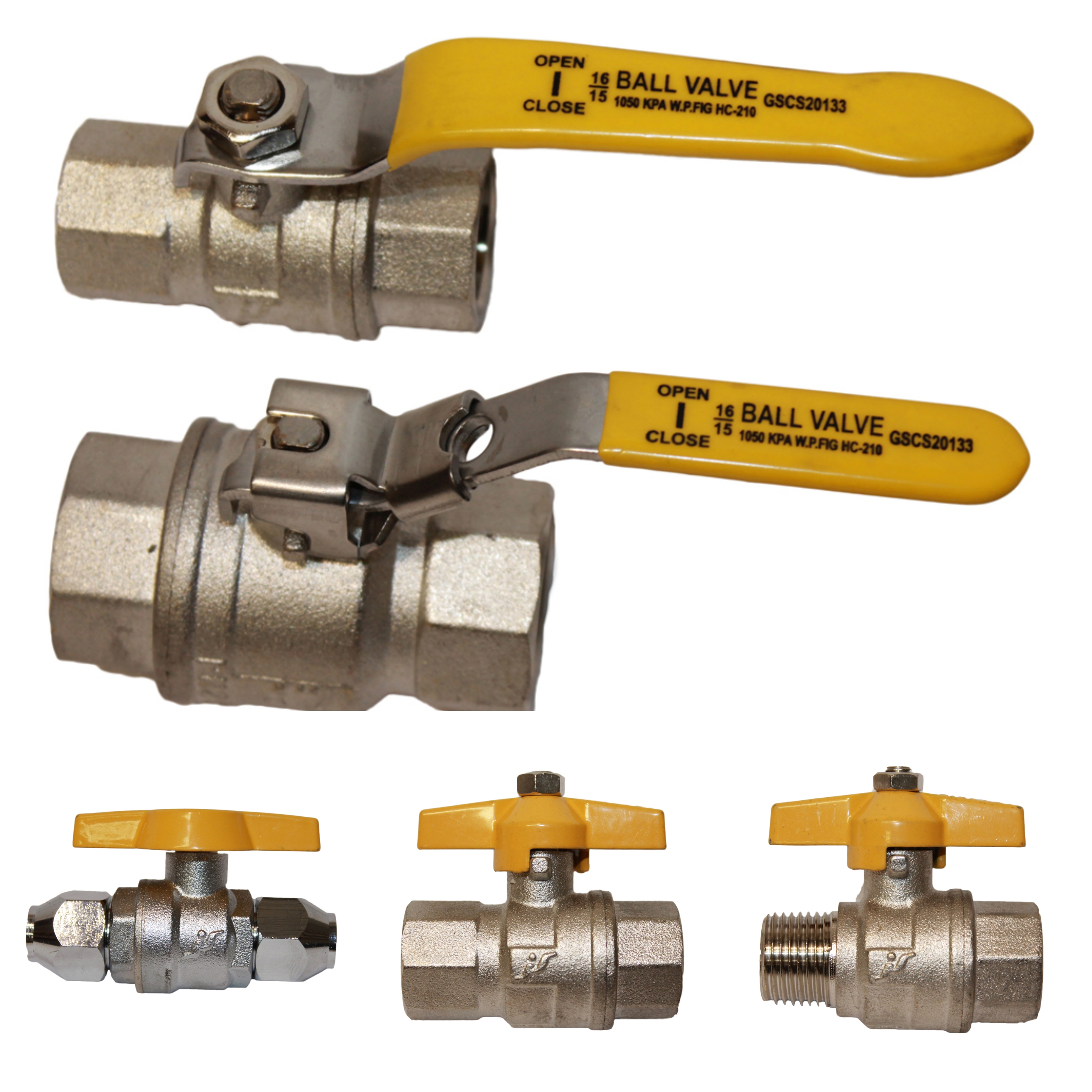 GAS Approved "Bettaflo" Ball Valves